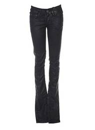 Pantalon slim talie joasă talie joasă negru CIMARRON femeie