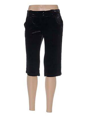 Bermudă negru AMERICAN RETRO femeie