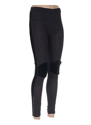 Pantalon slim talie elastică negru GAT RIMON femeie