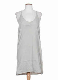 Rochie scurtă fără mâneci fără mâneci gri DIABLESS femeie