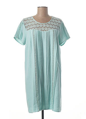 Rochie midi albastru NINA KALIO femeie