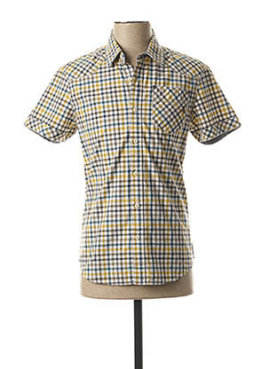 Cămașă cu mâneci scurte bej MCS bărbat