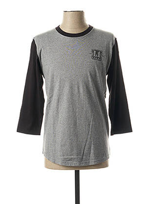 Tricou mâneci 3/4 mâneci 3/4 gri L1 PREMIUM GOODS femeie