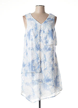 Rochie midi albastru 1 2 3 femeie