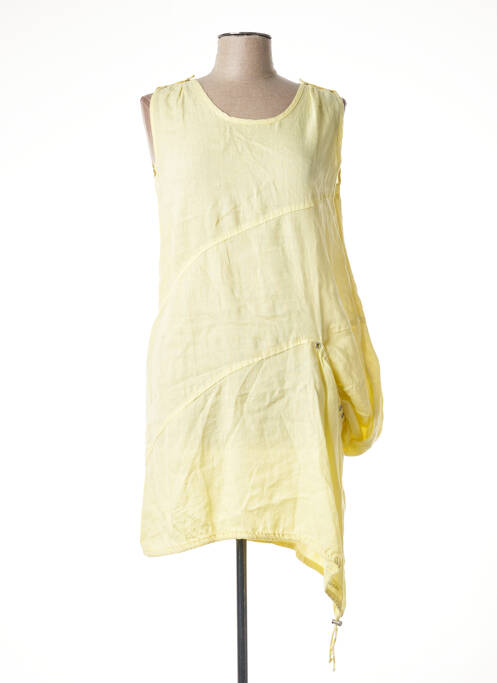 Rochie midi galben VOODOO femeie