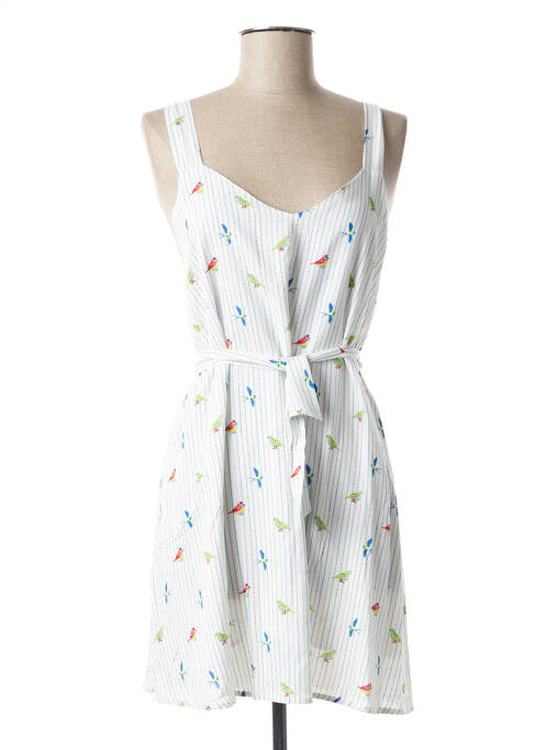 Rochie scurtă alb Y'COO femeie