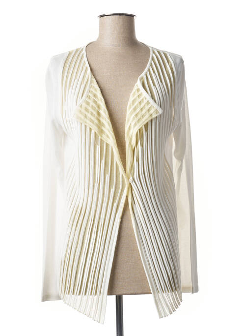 Vestă cu mâneci lungi alb ALDOMARTINS femeie