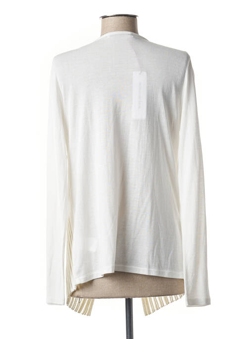 Vestă cu mâneci lungi alb ALDOMARTINS femeie