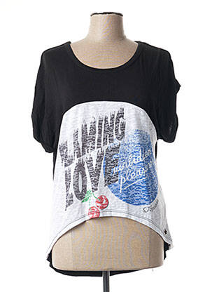 Top negru FORNARINA femeie