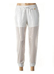 Pantalon 7/8 talie elastică gri FORNARINA femme