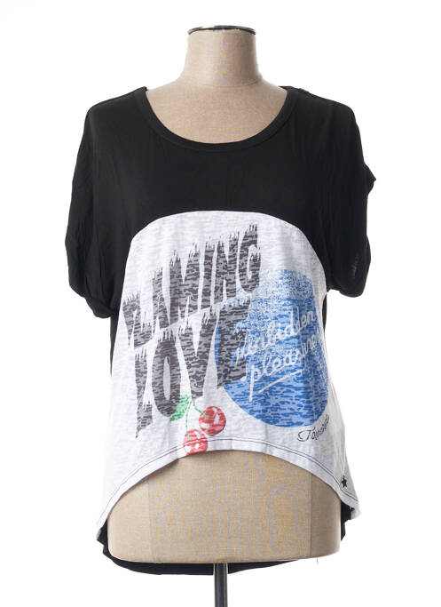 Top negru FORNARINA femeie