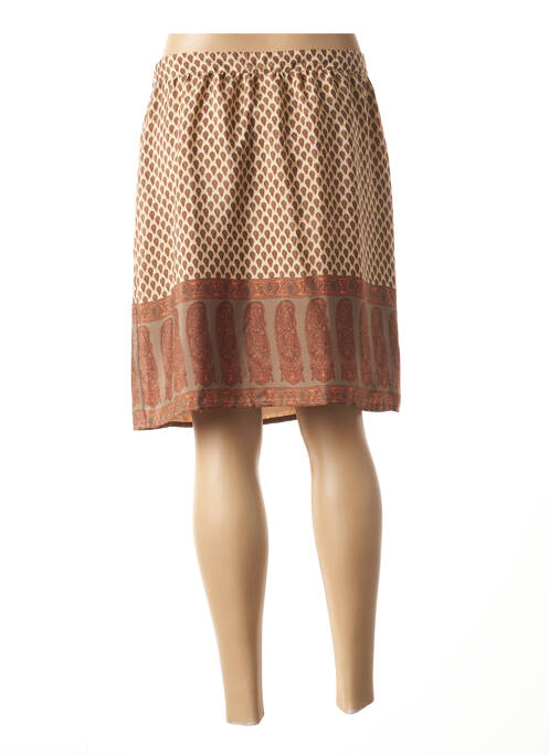 Fustă midi bej MAISON 123 femeie