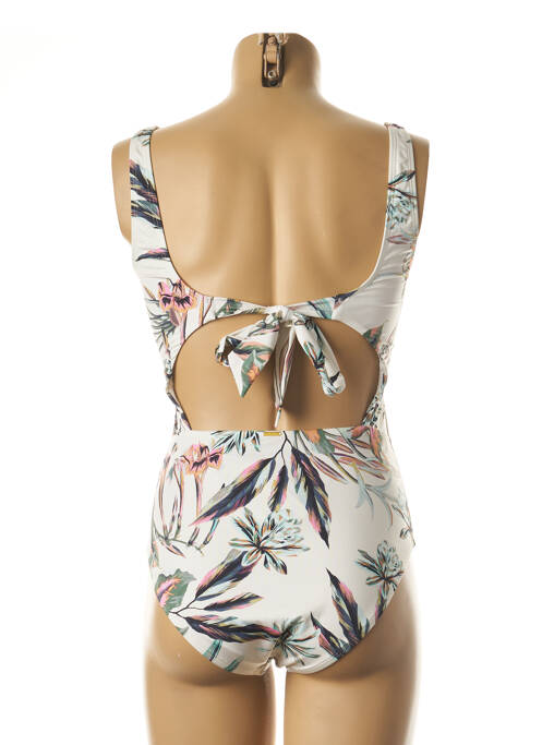 Costum de baie dintr-o singură piesă închidere cu legături de legat top sutien modelat alb O'NEILL femme