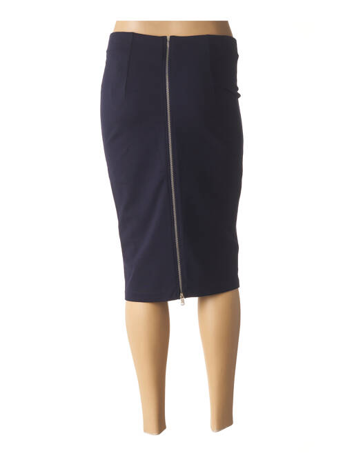 Fustă midi albastru RENDEZ-VOUS femeie