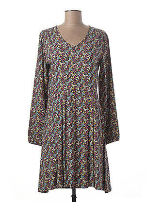 Rochie midi mâneci lungi mâneci lungi violet TRANQUILLO femeie