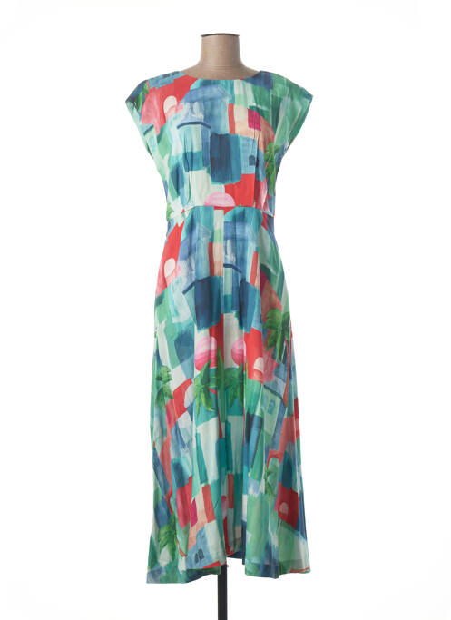 Rochie lungă verde EMILYANDFIN femeie