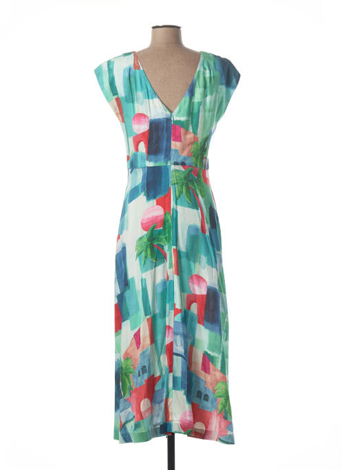 Rochie lungă verde EMILYANDFIN femeie