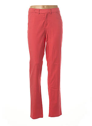 Pantalon drept elasticitate mărime normală roșu SKFK femeie