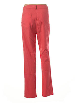 Pantalon drept elasticitate mărime normală roșu SKFK femeie