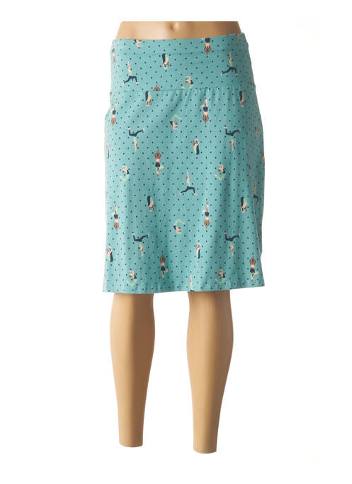 Fustă midi albastru BLUTSGESCHWISTER femeie