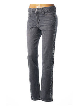 Pantalon slim gri DOLCEZZA femeie