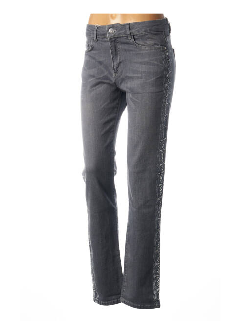 Pantalon slim gri DOLCEZZA femeie