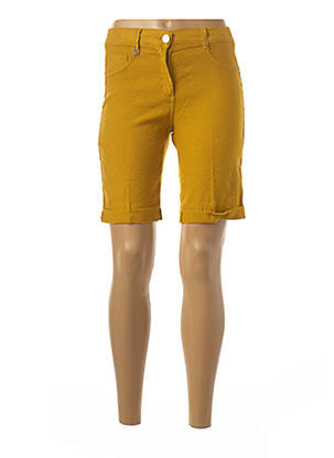 Bermudă galben EAST DRIVE femeie