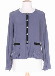Jachete casual albastru PLATINE COLLECTION femme
