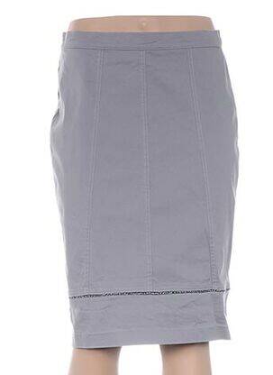 Fustă midi gri FILIPINE LAHOYA femeie