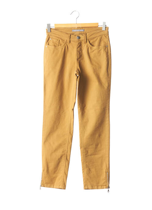 Pantalon drept galben STARK femeie