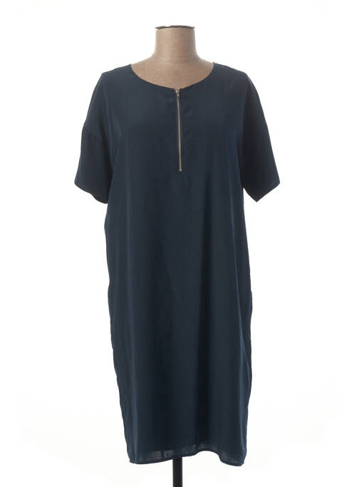 Rochie midi albastru ICHI femeie