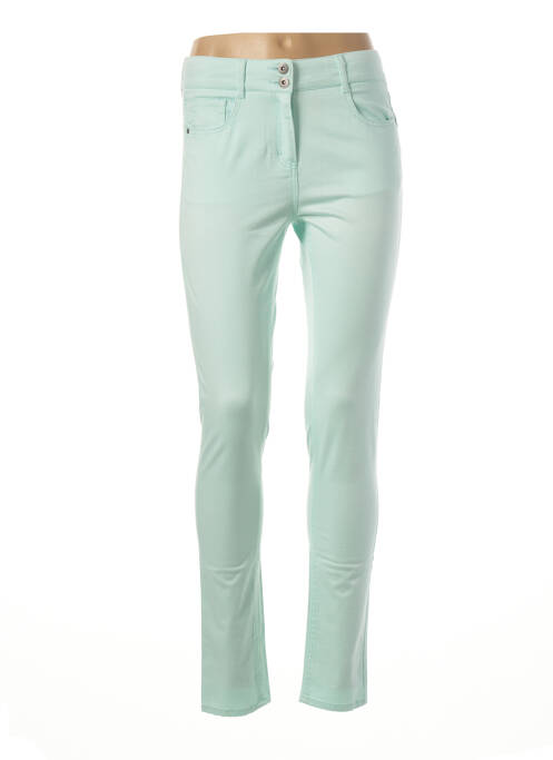 Pantalon slim verde LOLA ESPELETA femeie