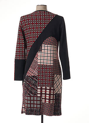 Rochie midi mâneci lungi mâneci lungi negru MERI & ESCA femeie