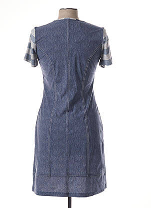 Rochie scurtă mâneci scurte mâneci scurte albastru MERI & ESCA femeie