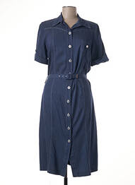 Rochie midi mâneci scurte mâneci scurte albastru GUY DUBOUIS femme