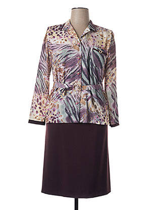 Rochie midi bej GUY DUBOUIS femeie