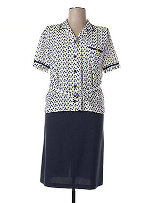 Rochie midi albastru GUY DUBOUIS femeie