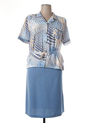 Rochie midi albastru GUY DUBOUIS femeie