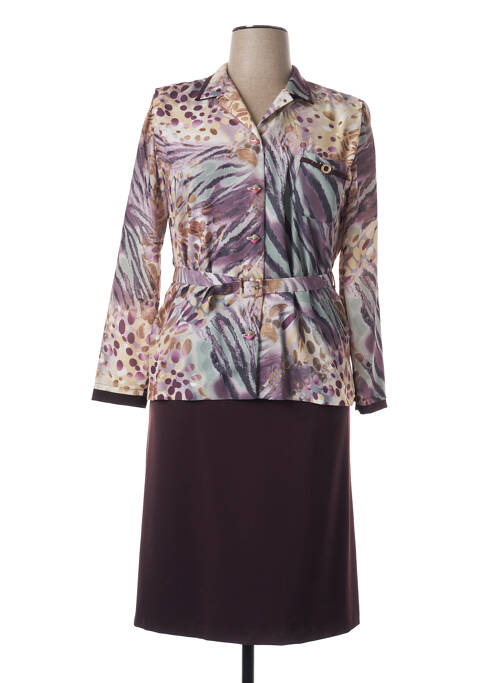 Rochie midi bej GUY DUBOUIS femeie