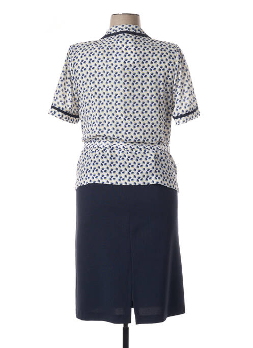 Rochie midi albastru GUY DUBOUIS femeie