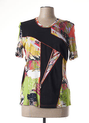 Tricou negru FRANCE RIVOIRE femeie