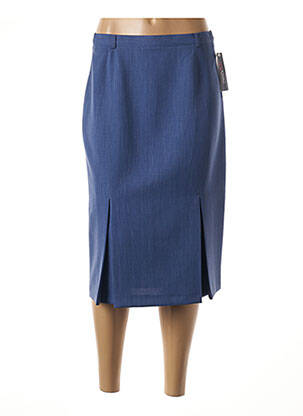 Fustă midi albastru GUY DUBOUIS femeie
