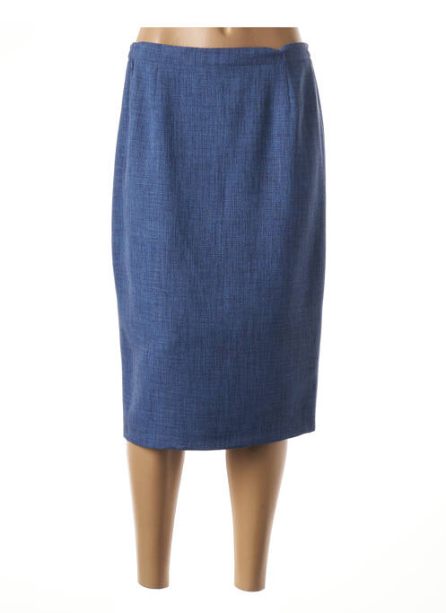 Fustă midi albastru GUY DUBOUIS femeie