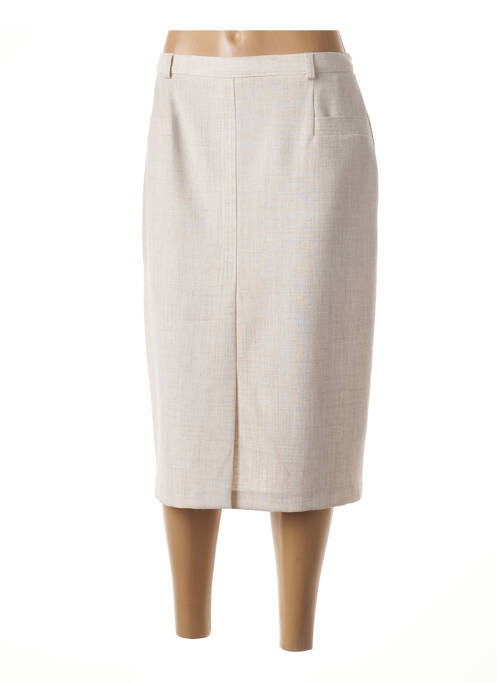 Fustă midi bej GUY DUBOUIS femeie