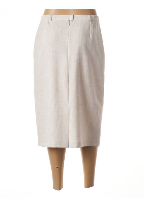 Fustă midi bej GUY DUBOUIS femeie