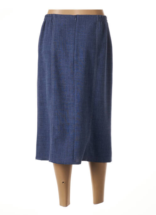 Fustă midi albastru GUY DUBOUIS femeie