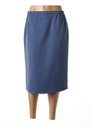Fustă midi albastru FRANCE RIVOIRE femeie