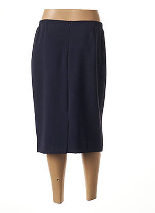 Fustă midi croială dreaptă albastru GUY DUBOUIS femeie