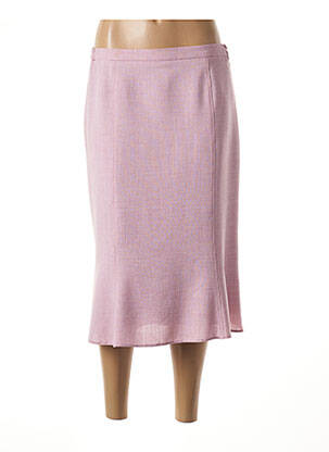 Fustă midi roz FRANCE RIVOIRE femeie