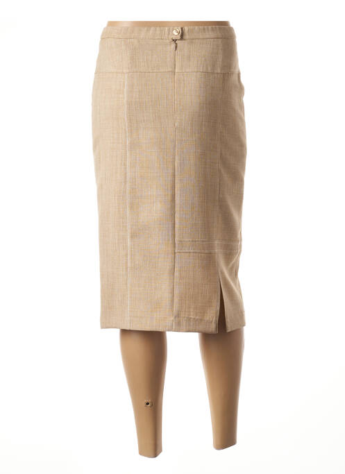 Fustă midi bej GUY DUBOUIS femeie